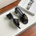 High-heeled For Women, 2026 New Summer Women's Shoes, Unique Design, French-style Flat Sandals_vogvips.com