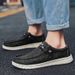 Hot-Selling Couple Dude Loafers Trendy Casual Canvas Export Slip-On Lazy One-Step Men's Shoes Wholesale_vogvips.com
