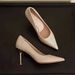 6681K Shimmering Gorgeous High Heels Shoes The Bride, Comfortable Long Wear, Dual-Purpose For Commuting And Wedding_vogvips.com