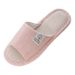 Fashion Women's Four Seasons Linen Floor Slippers Home Indoor Couple Comfortable Non-slip Slippers_vogvips.com