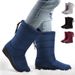 Foreign Trade Cotton Shoes For Women Large Size Fleece-Lined Snow Boots XX0203_vogvips.com
