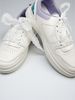 2 Pieces Lace Shoelaces, Ballet Style Cute Girl Accessory, Black And White Silk Lace Edged Shoelaces_vogvips.com