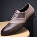 Suitable For All Seasons Autumn New Large Size Men's British Business Formal Leather Korean Version Youth Versatile Casual Hairdresser Shoes_vogvips.com
