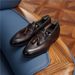 Black Leather Fringe Business Shoes Men's British Style Casual Leather Loafers Slip-On Single Shoes Party High Quality Shoes_vogvips.com