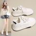 2025 Spring White New Korean Edition Ins Students Height Increasing Thick Soled Sports Board Casual Shoes Female H6518_vogvips.com