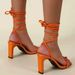 Sizes 35-43, Plus-size Women's Shoes 42, Summer European And American Style Strappy Sandals For Women 41, Square Toe_vogvips.com