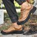 Men's Hiking Shoes Autumn Outdoor Casual Shoes Closed Toe Soft Sole Slip-Resistant Wear-Resistant Work Shoes Large Size_vogvips.com