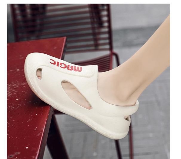 Women's Summer Outdoor Clogs With Closed Toe, Comfortable Cushioning, Sporty Casual Soft-soled Slippers, Beach Sandals_vogvips.com
