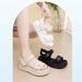Sandals 2026 New Women's Thick-soled Flat-bottomed Breathable Leisure Sports Style Female Students Beach Shoes Wholesale Middle-aged And Elderly_vogvips.com