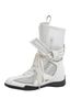 Women Boxing Boots Instant Dispatch ~ Niche Design Thin Mesh For Women Summer Outdoor Wear Height Increasing Boxing Boots Lace-Up Hollow_vogvips.com