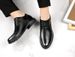 Dress Casual Men's Shoes Fleece Inner Height Increase Professional Casual Round Head Shallow Mouth Men's Shoes_vogvips.com