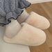 Ultra-Soft Faux Fur Home Slippers For Women - Cozy Plush Warm Indoor Slides With Anti-Slip Sole_vogvips.com