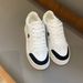 D Trendy Brand Star Thick Soled White Sneakers For Women Height Increasing New Genuine Leather Color Block Casual_vogvips.com