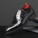 Men’s Shoes Oxford Shoes Men's Leather Shoes Three dimensional Square Toe Japanese Leather Shoes _vogvips.com