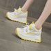 Thick-soled Casual Shoes Petite Women, 2026 Spring New Popular Style, Casual, Fashionable, Versatile, Height-increasing_vogvips.com