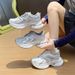 Dad Shoes Female Student Sports Running Shoes Casual Shoes Platform Height Increase_vogvips.com