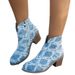 New 2025 Autumn Winter Short With Pointed Square Heel And Side Zipper Plus Size Martin Fashion Women's Boots_vogvips.com