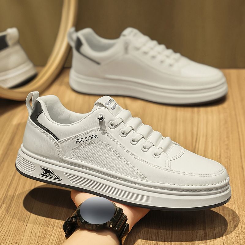 Men's Lightweight Breathable Casual Sneakers For Outdoor Walking & Sports - Slip-Resistant Comfortable Fashion Shoes With Cushioned Sole_vogvips.com