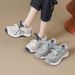 Little Waist Thick-soled Hong Kong-style Casual Sports Shoes For Women 2026 Spring New Style Super Popular Niche Design Dad Shoes_vogvips.com