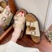 Women's New Thick-soled Slippers For Spring And Autumn, Lazy Home Half-slippers, French Sweet And Fashionable Outdoor Cork_vogvips.com