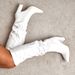 Runway Show Same Style Pointed Toe Chunky Heel Over-the-Knee Long Boots 2021 Winter New Slip-On_vogvips.com
