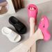 Super Thick Sole Slippers For Women In The Summer Of 2025, New Outdoor Fashion, Beach Stepping, Shit Feeling Sponge Cake_vogvips.com