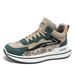 2025 Fashion Sneakers Jogging Shoes Youth Men's Artificial PU Splicing High Top Lace-Up Breathable Thick Sole Non-Slip Wear-Resistant Running Shoes_vogvips.com