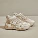 Sports Shoes For Women In Autumn 2025, New Thick Soled Versatile Dad Shoes, Anti Slip Soft Soled Casual Running Shoes, White Shoes_vogvips.com