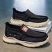 2026 Summer New Style Men's Retro Ruffled Canvas Shoes - Casual Lazy Shoes_vogvips.com