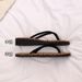 Summer Flip-flops For Women, Home Slippers, Beach Sandals, Cross-border Leopard Print Flat Slippers Wholesale_vogvips.com
