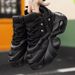 Euro Step Large Size Men's 2025 Dad Sports Trendy Wear-resistant Thick-soled Height-increasing Shoes Casual Versatile_vogvips.com