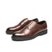 Euro Step New Fashion Brogue Business Casual Low-top Lace-up Large Size Men's Leather Shoes_vogvips.com