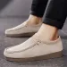 Autumn Men Casual Suede Work Shoes Male Slip On Comfortable Flats Soft Sneakers Platform British Business Party Dress_vogvips.com