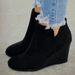 European And American Fashion Plus Size Shoes Cross-Border Trade Wedge Suede Short Women's Wish Autumn Winter New Martin_vogvips.com