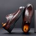 Genuine Men's New Spring Model, British Business Formal Wear, Large Size, Textured Leather Shoes, Groom's Wedding Shoes_vogvips.com