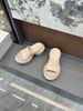 Women SS26 Summer Trendy Platform Slides Cross Floral Embroidery Badge Thick Sole Street Casual Two-Wear Sandals_vogvips.com