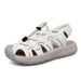 Plus-Size Men's Sandals 2026 Comfortable Lightweight Beach Shoes For Men Soft Sole Hollow Breathable Summer Shoes_vogvips.com