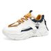 Light Luxury Autumn Thick Height Increasing Soft Sole Dad Men's Non-Slip Mesh Sports Versatile Trendy Casual Shoes_vogvips.com