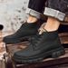 Large Size High Top Martin Boots Men's Side Zipper Platform Boots Tooling Locomotive Boots_vogvips.com