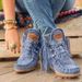 Autumn Winter Tassel Women Flat Lace-up Ethnic Style Short Suede Solid Color 43 Large Size Women's Boots_vogvips.com