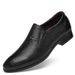 First Layer Men's Formal Wear Pointed Single Layer Casual Work Men's Shoes_vogvips.com