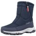 In Stock Winter Northeast Thickened Couple Snow Boots Fleece Lined Warm Non-Slip Waterproof Men Women Short Tube Big_vogvips.com