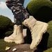 Large Breathable Tactical Boots For Outdoor Hiking, Wear-resistant Training, Combat Boots, High Top Desert Boots For Men_vogvips.com