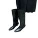 Inner Height Increase Pointed Toe Brown Melad Mid-Calf Riding Women's Shoes 2025 New Autumn Winter Long Boots_vogvips.com