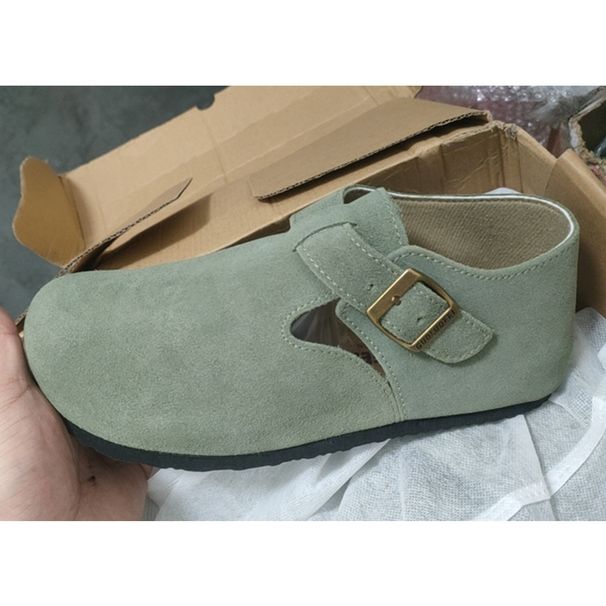 Unisex Cork Sandals With Soft Leather Upper - Breathable Summer Slide Shoes For Men & Women (Multiple Colors & Sizes)_vogvips.com