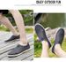 Men's Shoes Fly-woven Lazy One-pedal Simple Solid Color Soft-soled Casual Men's Board Shoes_vogvips.com