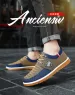 Mens Fashion Canvas Shoes Classic Lace Up Design Breathable Fabric Upper For Daily Commute And Smart Casual Outfits_vogvips.com