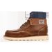 European Warm Series MRA Turn-down Collar Work Men's Winter British Style Denim High-top Leather Versatile Ankle Martin Boots_vogvips.com
