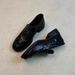 Vintage British Style Loafers For Women - Round Toe Slip-On Shoes With Studs & Wrinkles, Chunky Heel, Black & Brown Casual Flats_vogvips.com