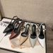 New Sexy Ins Style Shoes Thin Heel Shallow Mouth Pointed Korean Fashion High Heels Closed Toe Backless Nightclub Women's_vogvips.com
